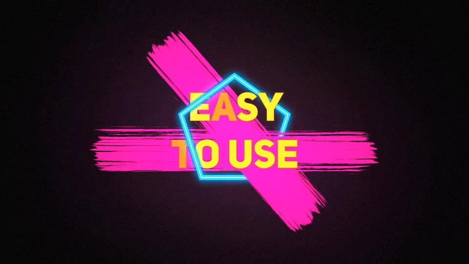 Neon Brush Titles Videohive 20620768 After Effects Image 5