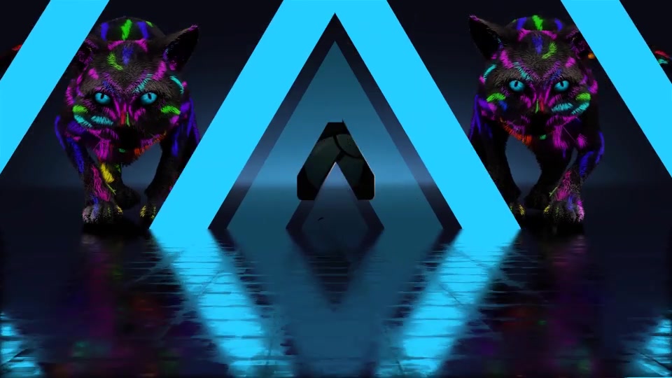 Neon Cats Logo Reveal Videohive 26778906 After Effects Image 2