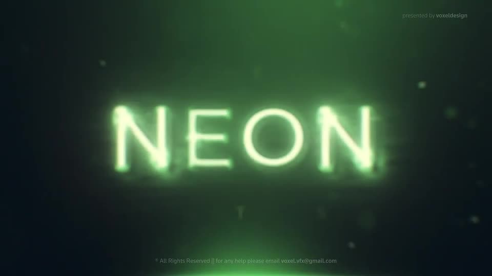 Neon Cinematic Titles Videohive 32193767 After Effects Image 1