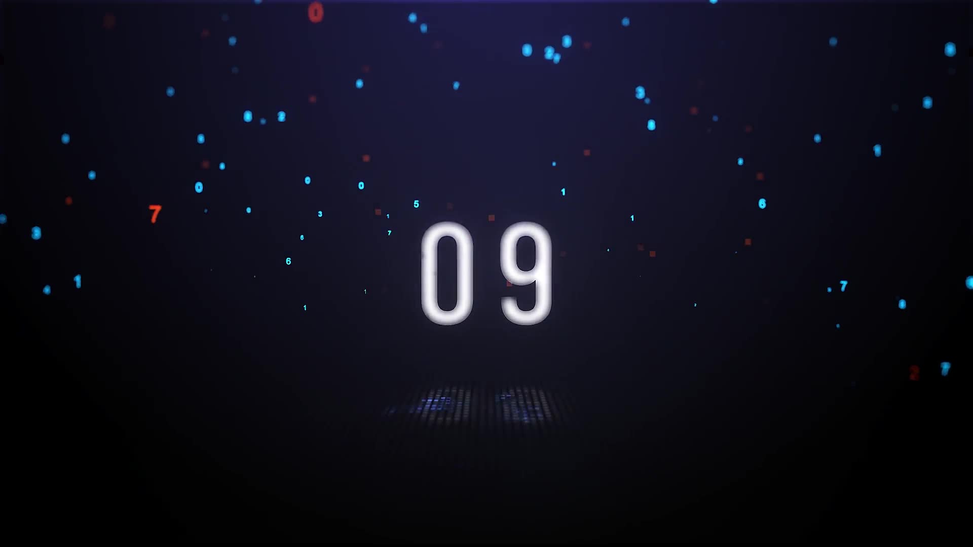 Neon Countdown Videohive 23169355 After Effects Image 1