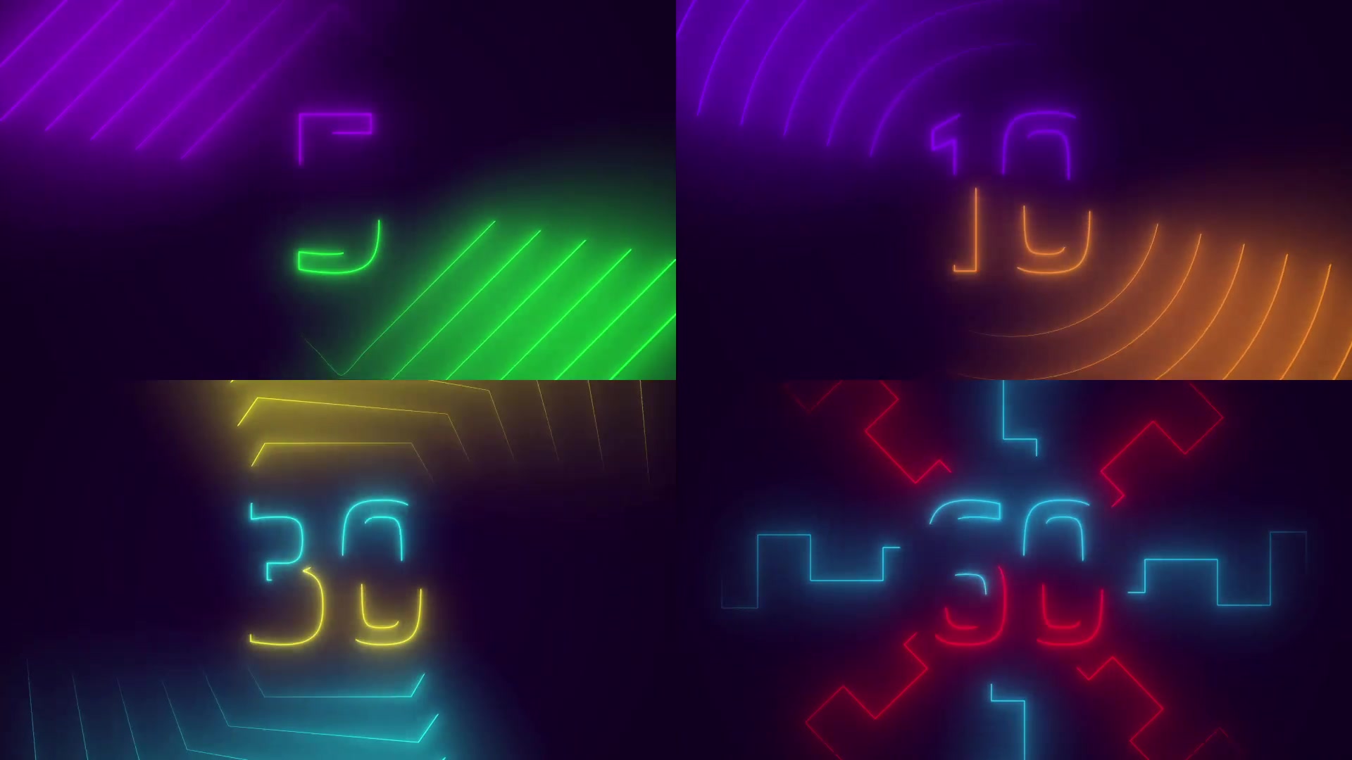 Neon Countdowns Videohive 37321393 After Effects Image 5