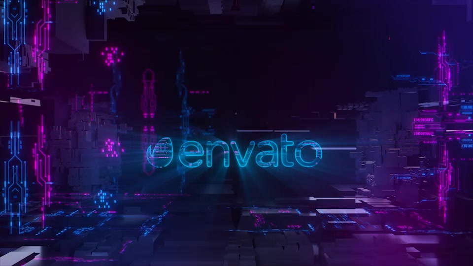 Neon Digital Logo Videohive 26600790 After Effects Image 5