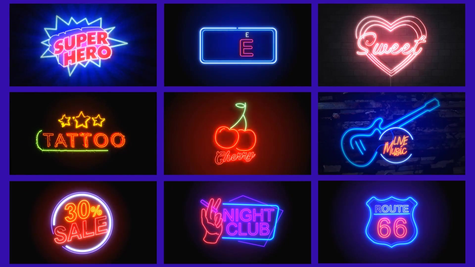 Neon Elements Videohive 26627397 After Effects Image 12