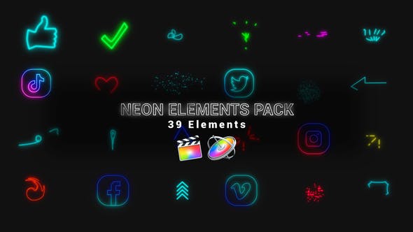 Neon Elements Pack - 34320570 Download Videohive