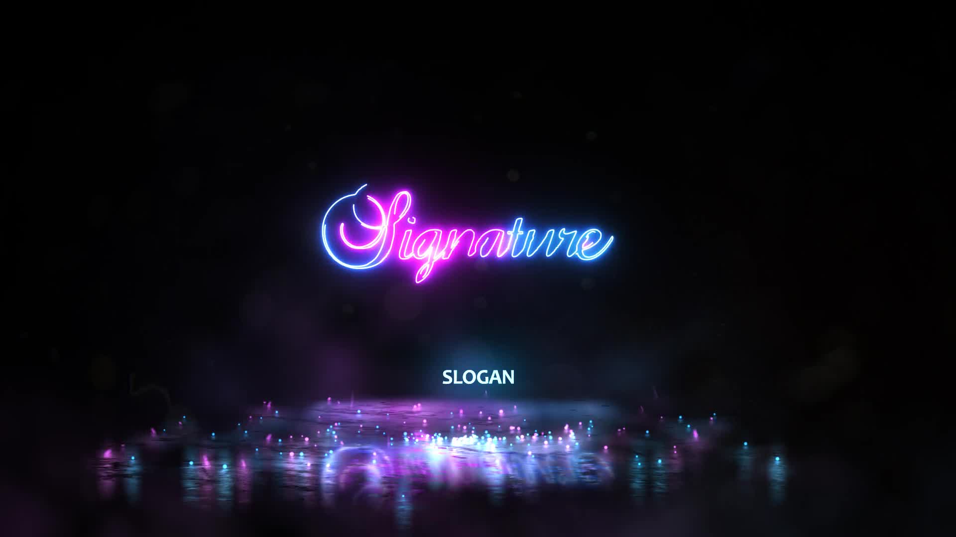 Neon Energy Signature Logo 2 Videohive 21813436 After Effects Image 8