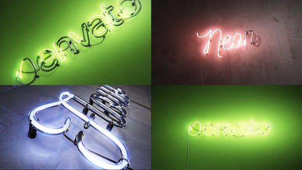 Neon Flow Logo - 28112427 Download Videohive