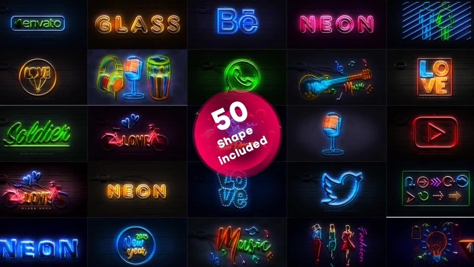 Neon Glass Videohive 28123503 After Effects Image 12