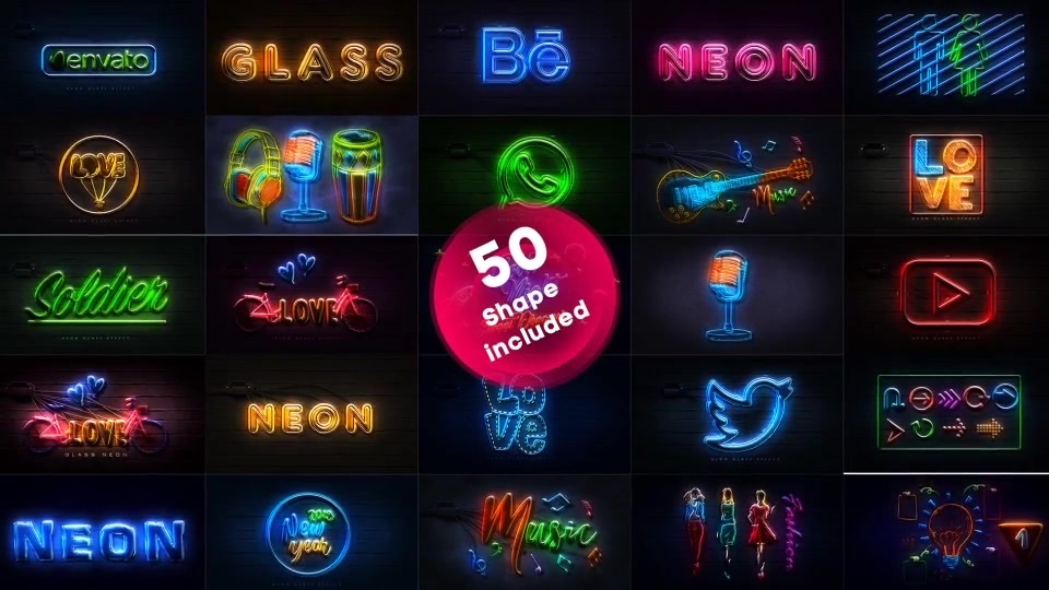 Neon Glass Videohive 28123503 After Effects Image 13
