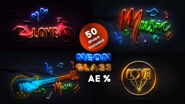 Neon Glass - Videohive Download 28123503