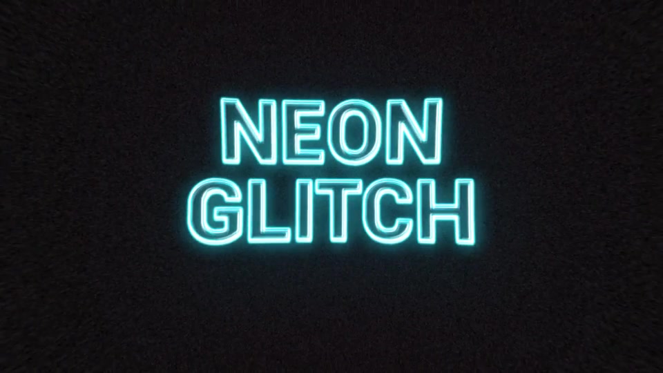 Neon Glitch Videohive 23154174 After Effects Image 9
