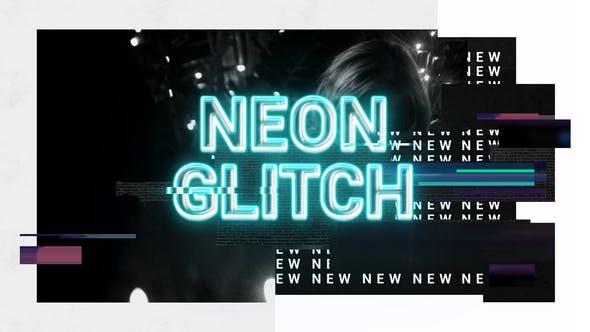 Neon Glitch - 23154174 Download Videohive