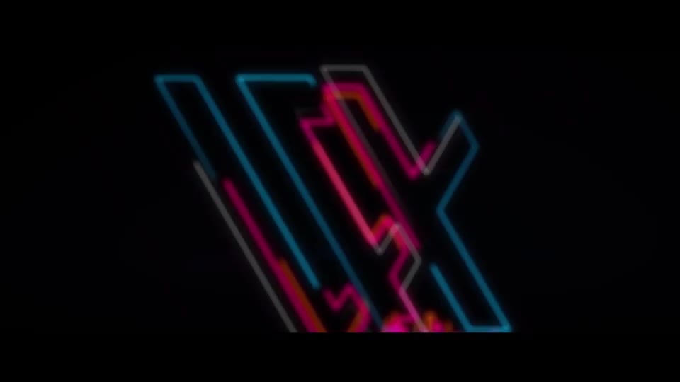 Neon Glitch Logo Videohive 32355989 After Effects Image 1
