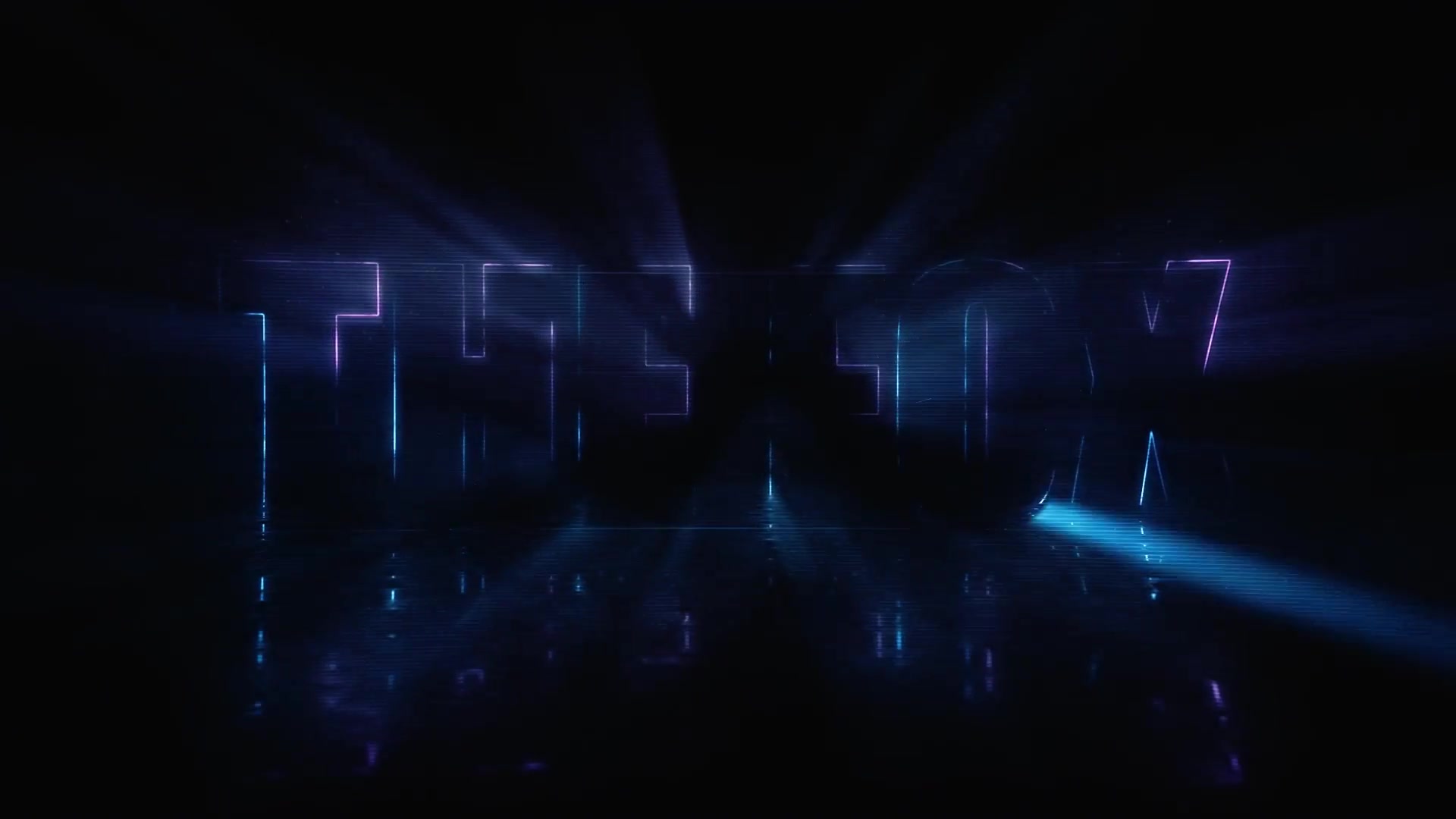 Neon Glitch Logo Reveal Videohive 26820340 After Effects Image 2