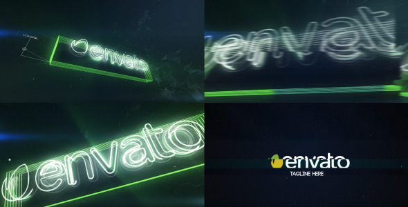 Neon Glitch Logo Reveal - Download Videohive 10227339