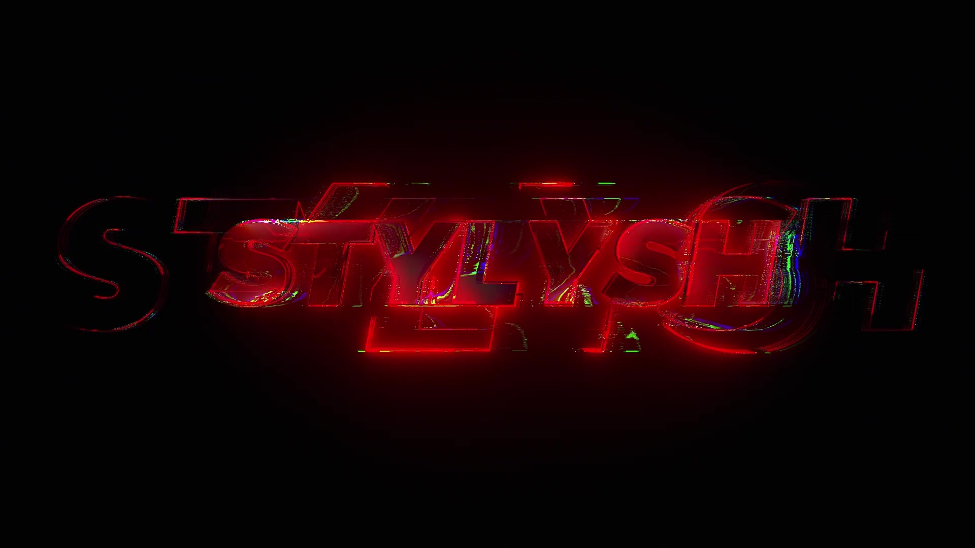Neon Glitch Logo Reveal Videohive 34784273 After Effects Image 5