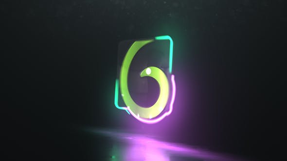 Neon Glitch Logo Reveal - Videohive Download 25096362