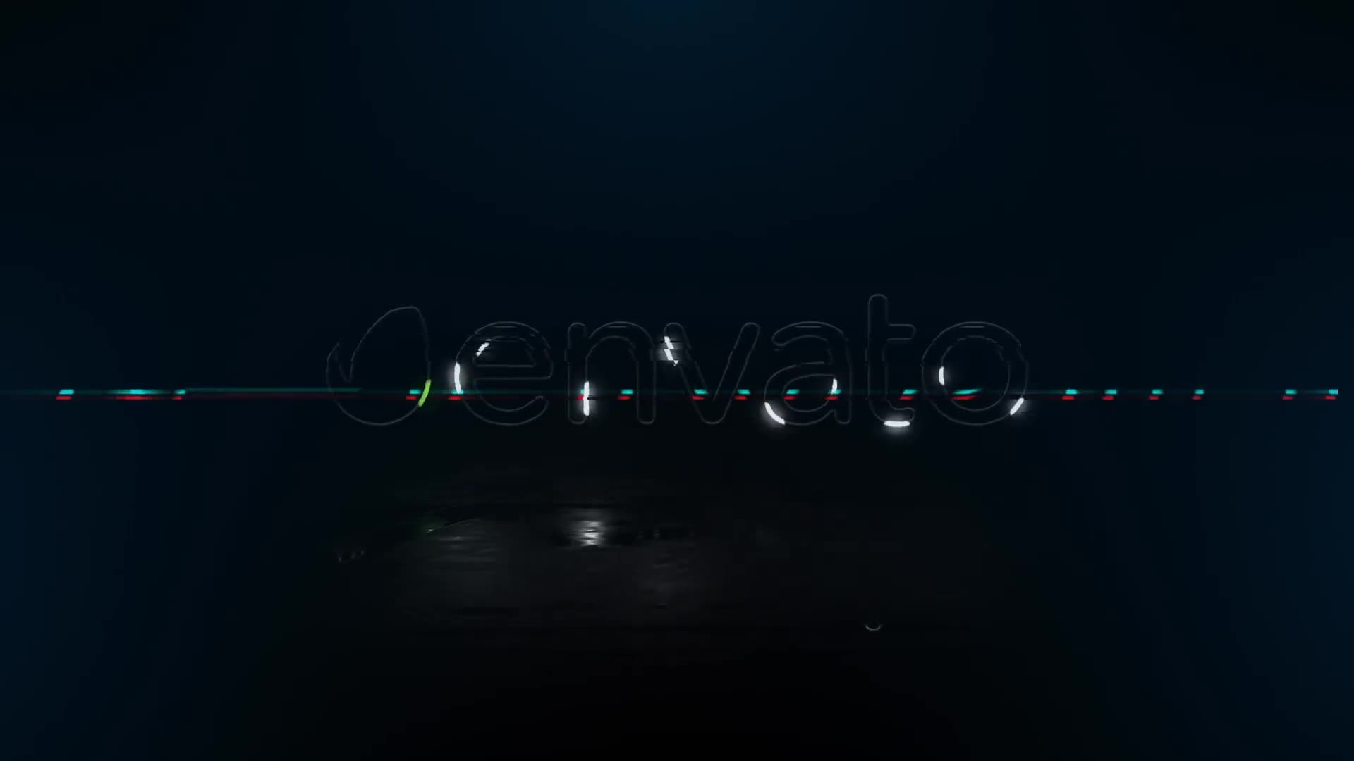 Neon Glitchy Logo Videohive 22416507 After Effects Image 1