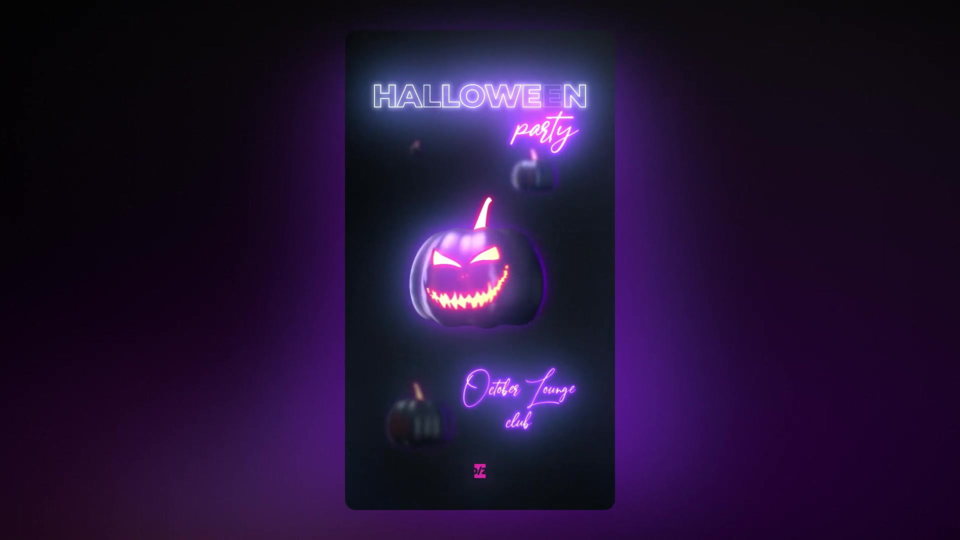 Neon Halloween Stories Videohive 28972637 After Effects Image 7