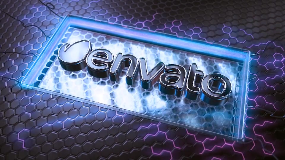 Neon Hexagon Logo Videohive 21203024 After Effects Image 6