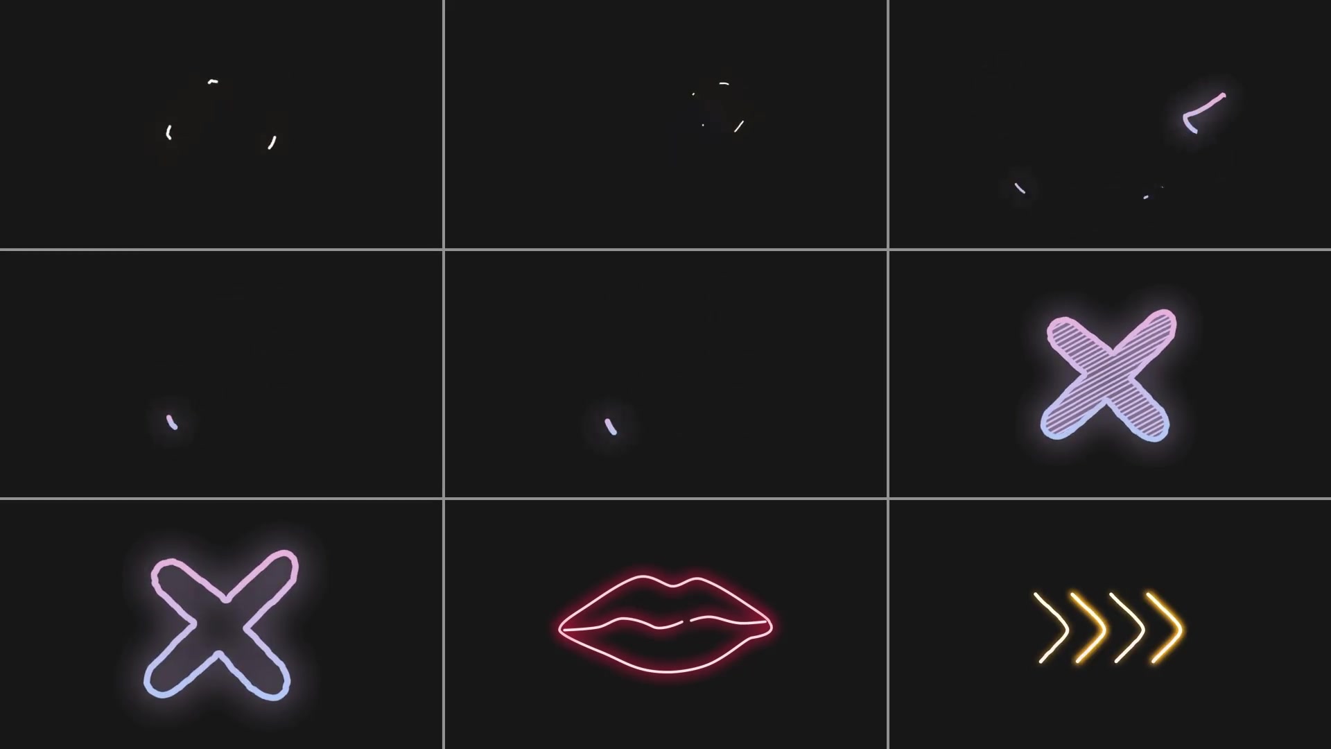 Neon Icons for After Effects Videohive 36312671 After Effects Image 6