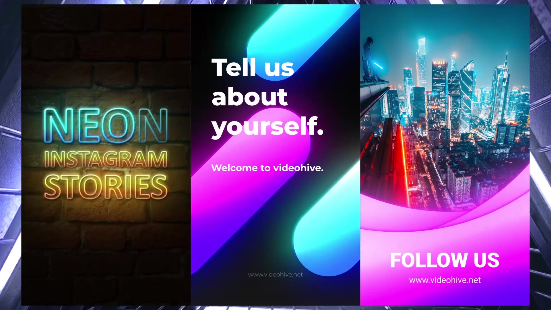 Neon Instagram Stories Videohive 22973395 After Effects Image 5
