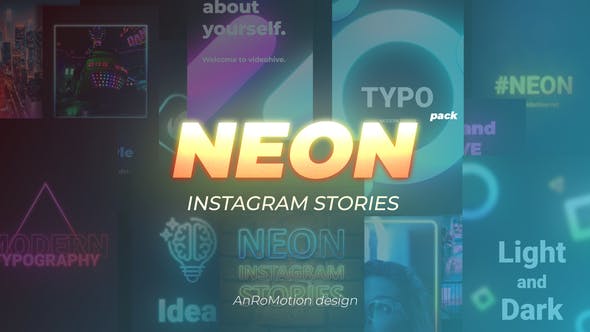 Neon Instagram Stories - Download Videohive 22973395