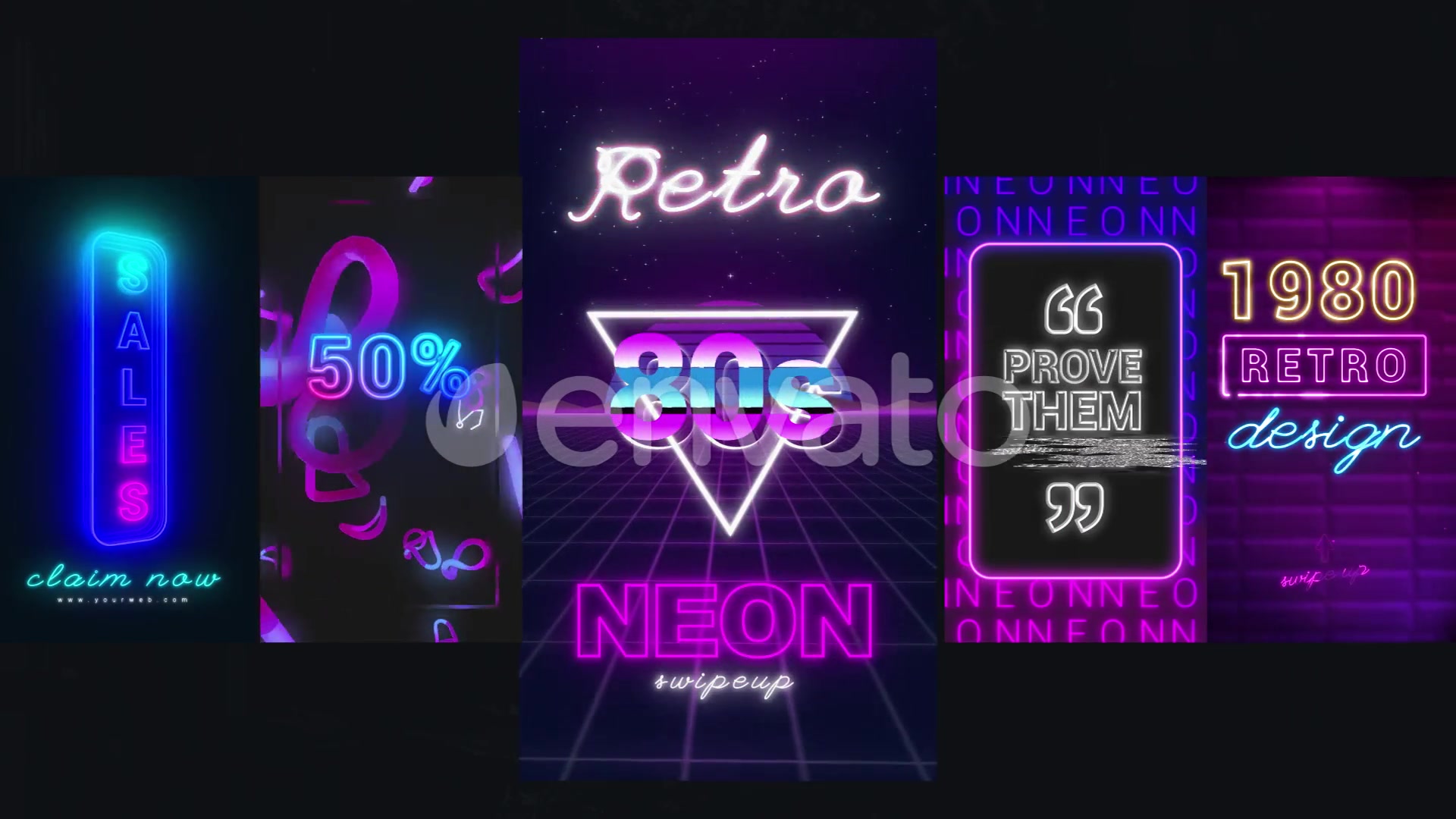 Neon Instagram Stories Videohive 33141249 After Effects Image 11