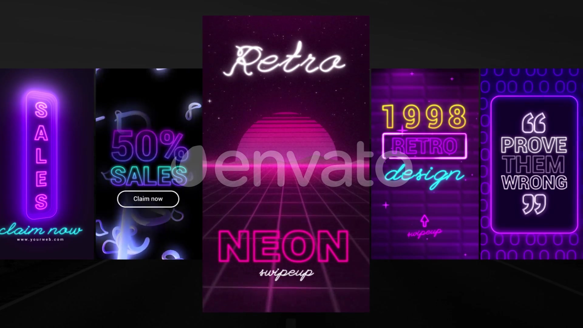 Neon Instagram Stories Videohive 33256700 DaVinci Resolve Image 12