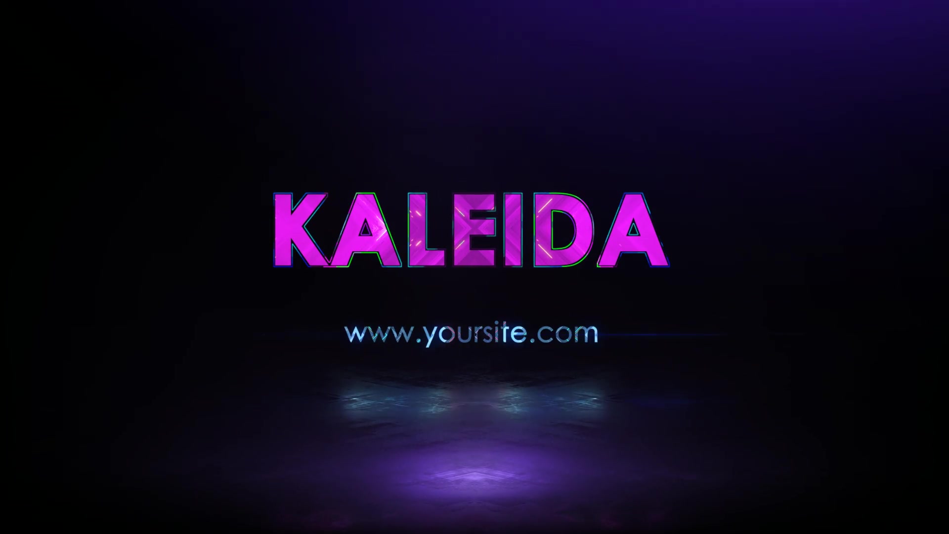 Neon Kaleida Logo Reveal Videohive 36821936 After Effects Image 12