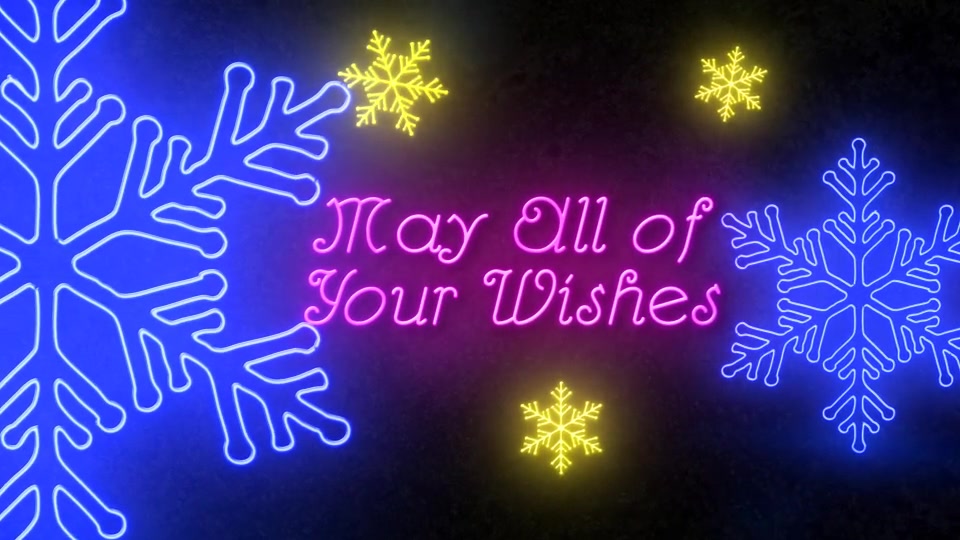 Neon Light Christmas - Download Videohive 22892071