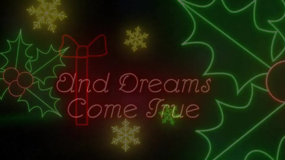 Neon Light Christmas - Download Videohive 22892071