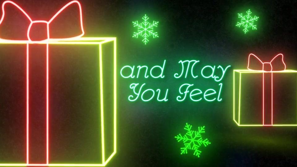Neon Light Christmas - Download Videohive 22892071