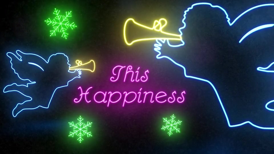 Neon Light Christmas - Download Videohive 22892071