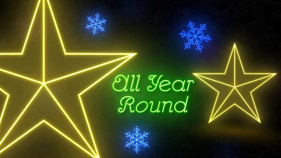 Neon Light Christmas - Download Videohive 22892071