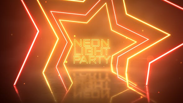 Neon Light Party Opener - Videohive Download 24969984
