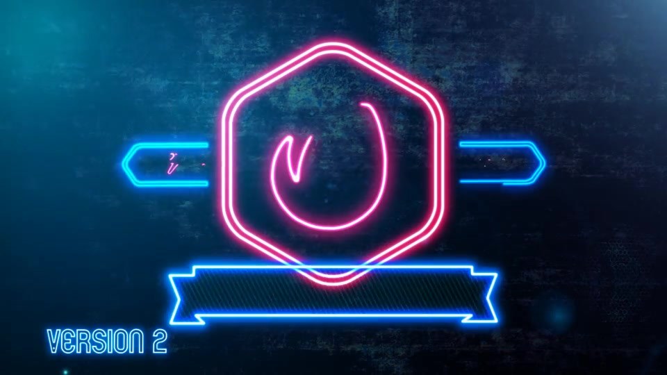 Neon Lights Badges - Download Videohive 5486776