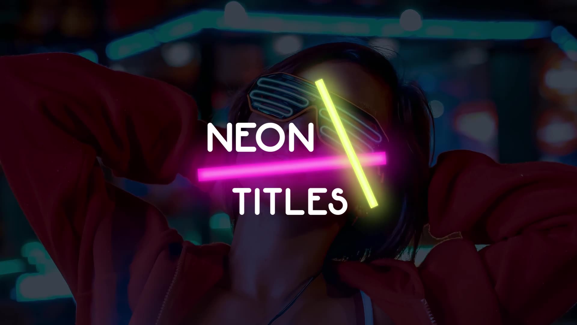 Neon Lights Titles | DaVinci Resolve Videohive 36890302 DaVinci Resolve Image 3