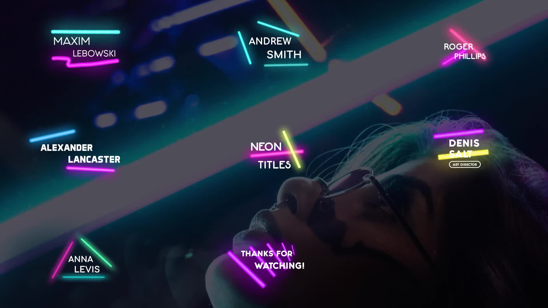 Neon Lights Titles | FCPX Videohive 25943108 Apple Motion Image 1