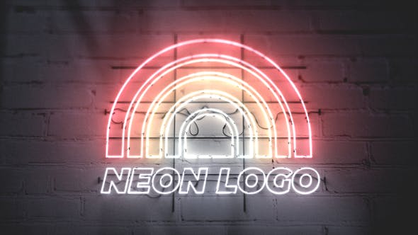 Neon Logo - 39035658 Videohive Download