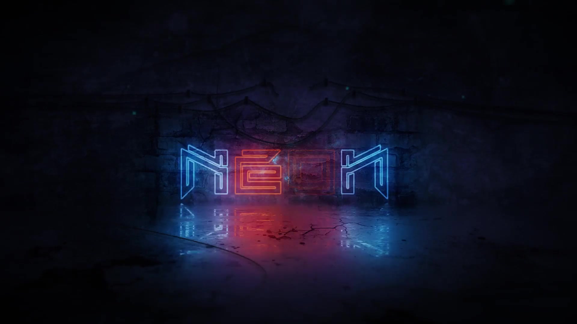 Neon Logo Reveal Videohive 22912859 After Effects Image 3