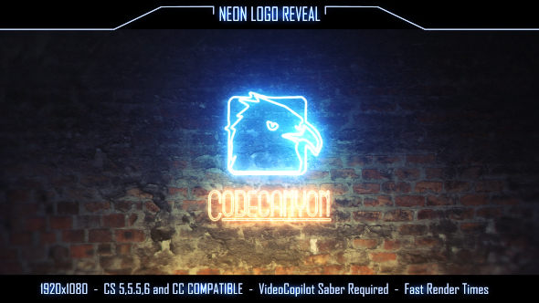 Neon Logo Reveal - Download Videohive 16184476