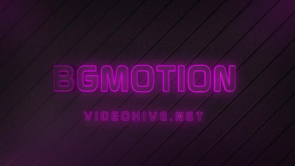 Neon Logo Reveal Element 3D - Download Videohive 22025605