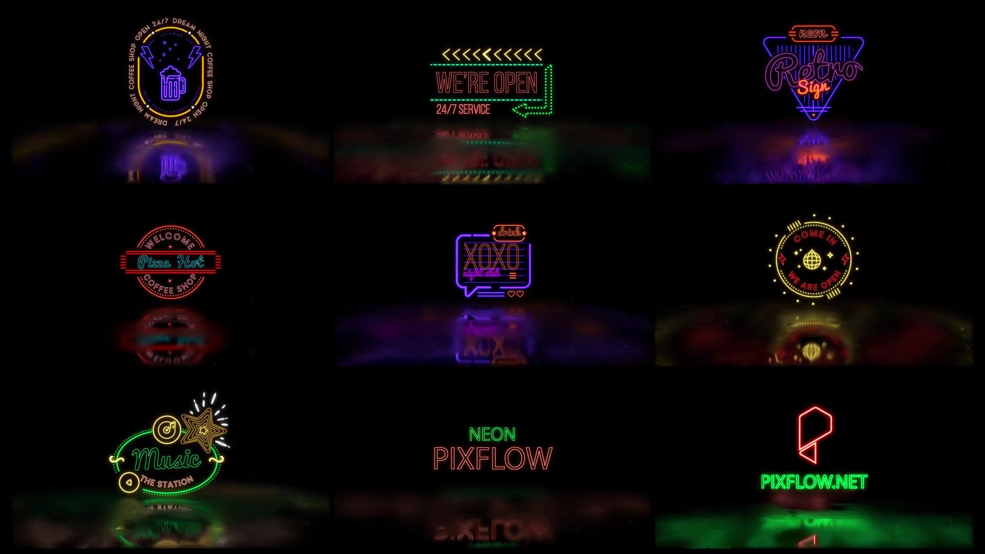Neon Logo Reveals Videohive 34457917 After Effects Image 7