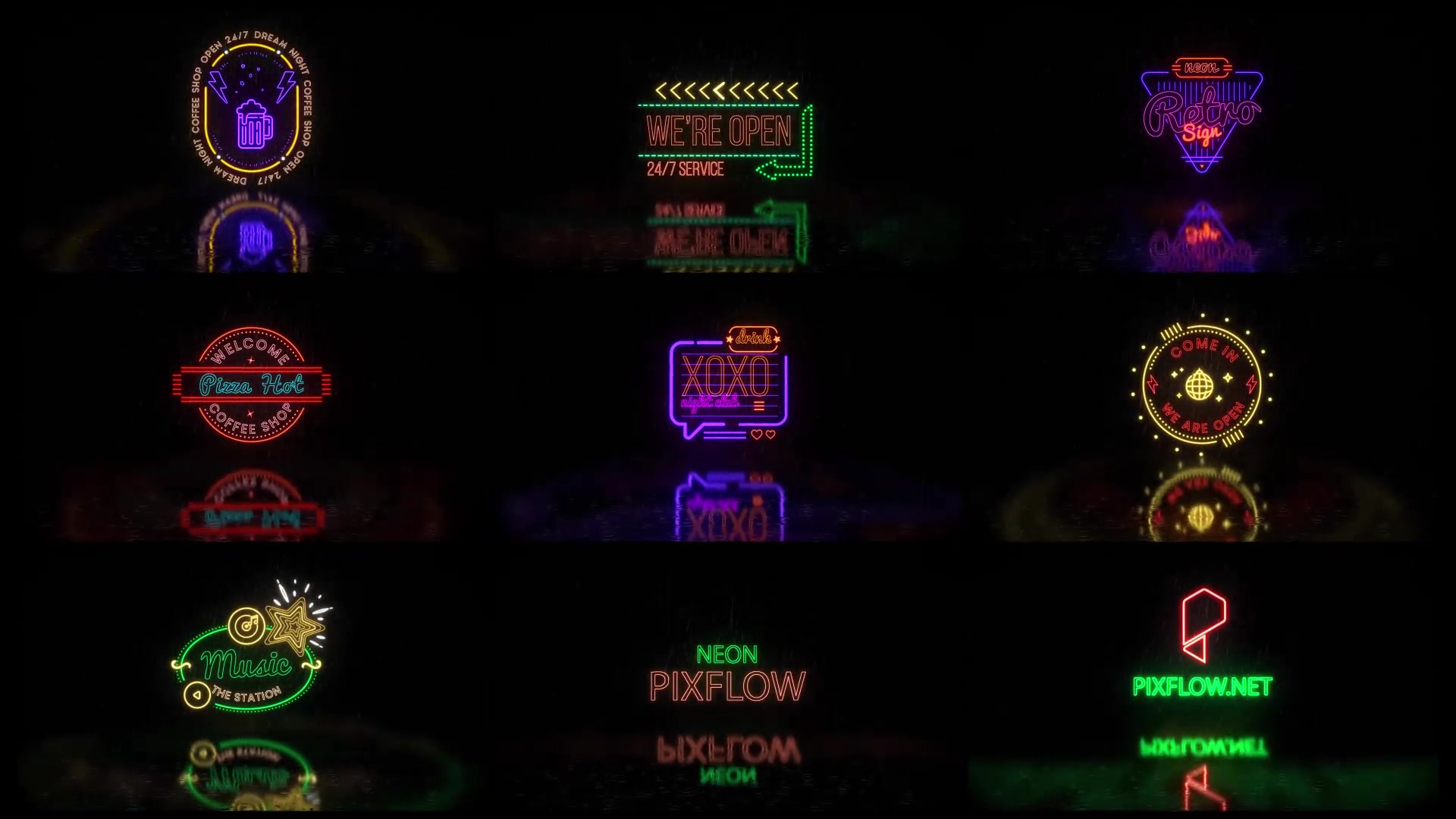 Neon Logo Reveals Videohive 34457917 After Effects Image 9