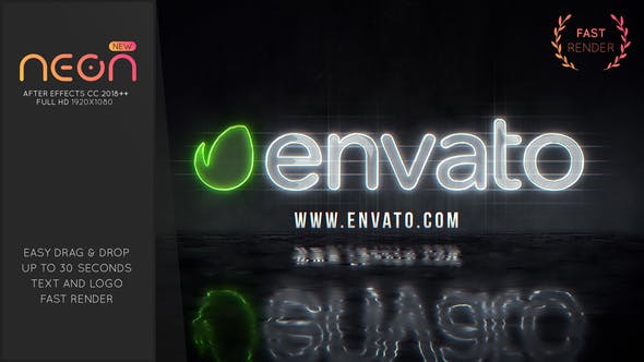 Neon Logo - Videohive Download 26041849