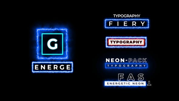 Neon Lower Third - Videohive 33728704 Download
