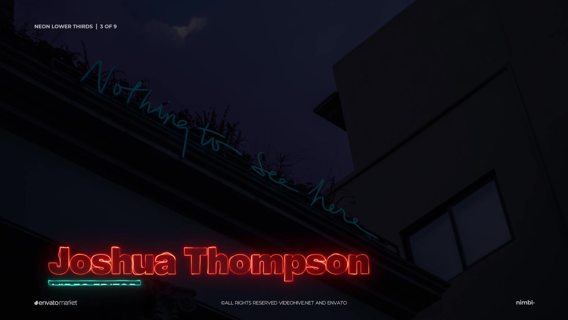 Neon Lower Thirds Videohive 31666572 After Effects Image 5