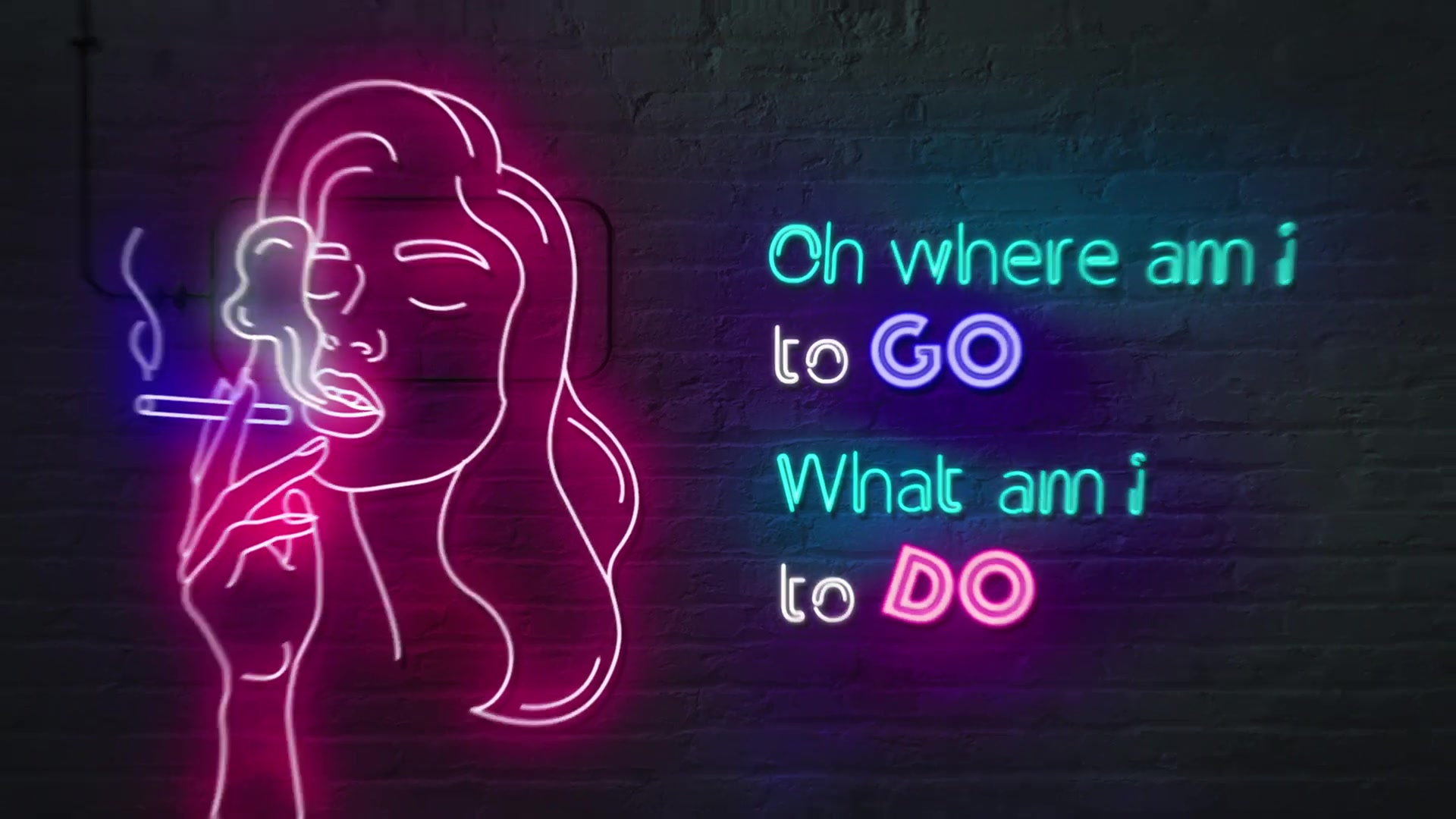 Neon Lyrics Template Videohive 23555778 After Effects Image 5