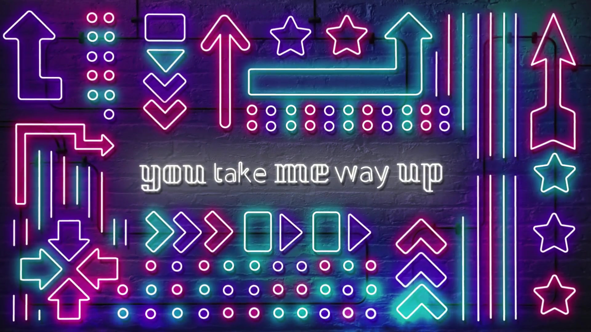 Neon Lyrics Template Videohive 23555778 After Effects Image 6