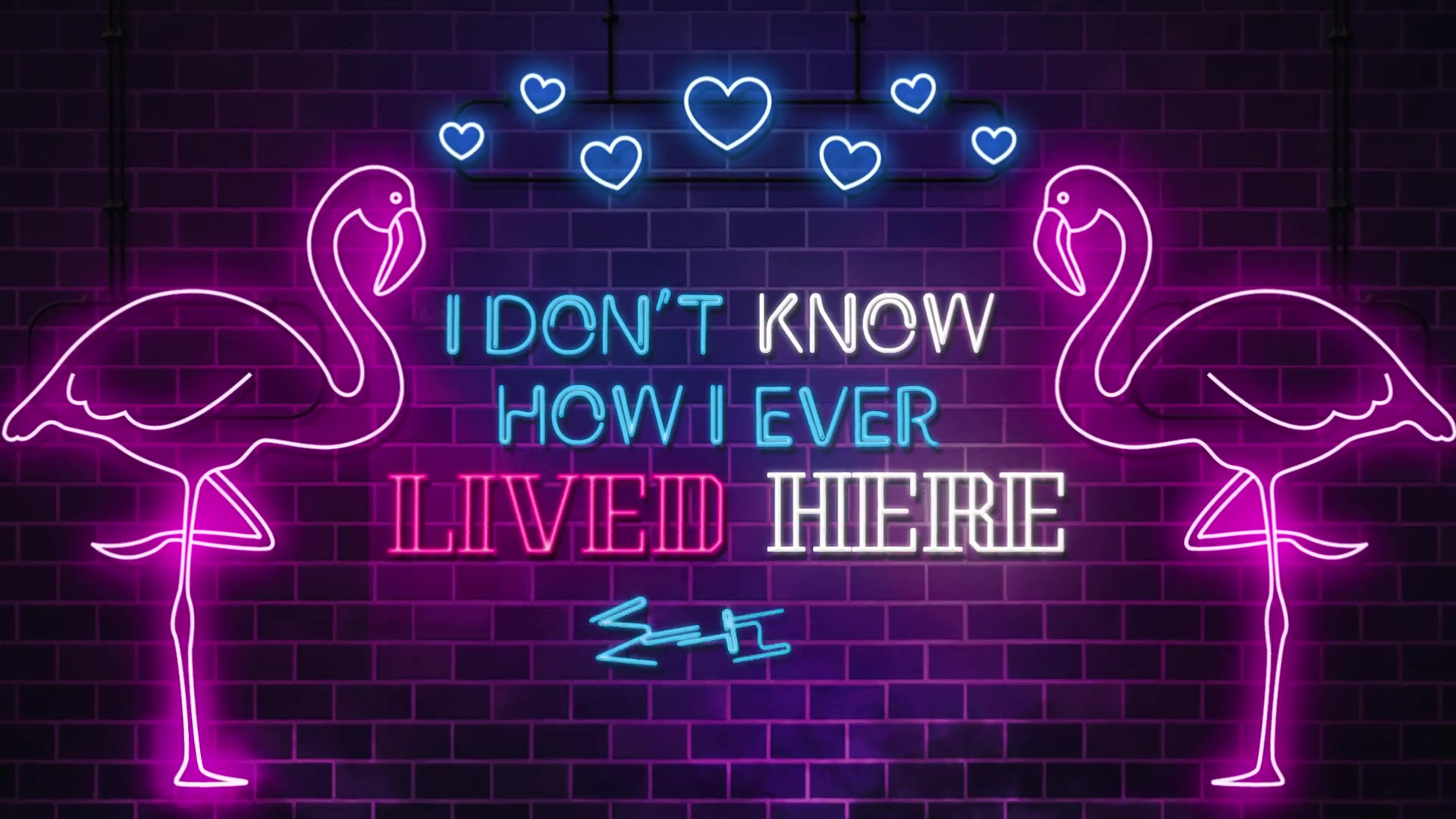 Neon Lyrics Template Fast Download Videohive 23555778 After Effects